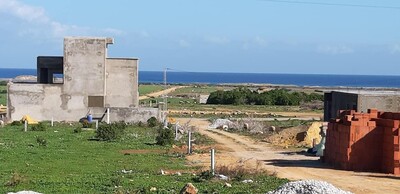 un terrain a plage dar allouche kelibia avec vue sur mer