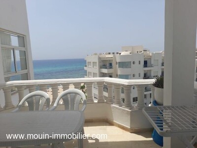 Appartement Tulipe pieds dans l'eau à Hammamet Centre