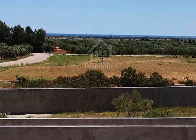Terrain de 1748 m² vue de mer à vendre à Hammamet Sud