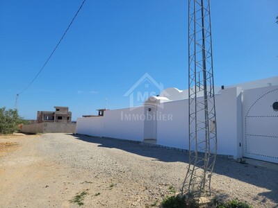 Terrain cloturé à vendre à Hammamet Sud