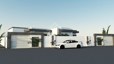 Villa toute neuve avec piscine à vendre à Hammamet Sud à 330 MD