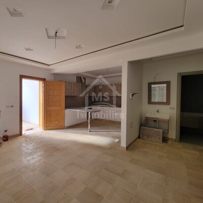 Appartement RDC avec garage à Hammamet Nord à 250 MD