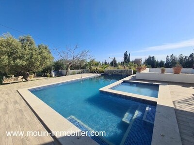Villa Julien jl AL à Hammamet zone craxi