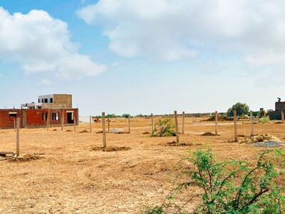 Terrain avec deux façades 200 m² à Hammamet