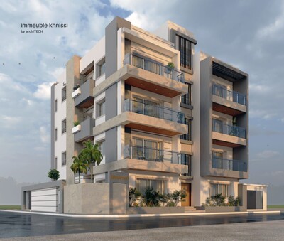 appartement à kerkouane vue mer