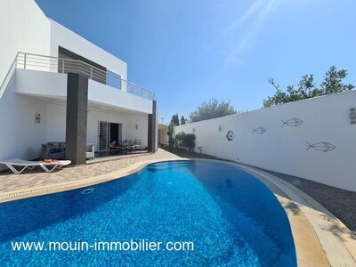VILLA LOUISE AV Hammamet vers Birbouregba