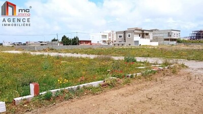 un terrain constructible à dar allouche