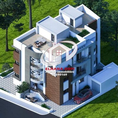 Immeuble R+2 Inachevé À Vendre