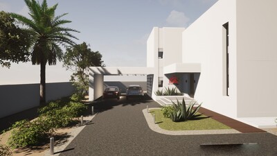 VENTE PROJET VILLA NEUVE AVEC PISCINE À MEZRAYA RÉF