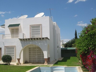 vacances en famille Villa avec piscine privative a hammamet