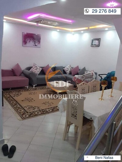 Réf 2501: Maison style américain à Beni Nafa Bizerte