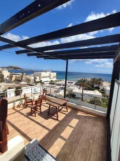 appartement au rdc a plage kelibia