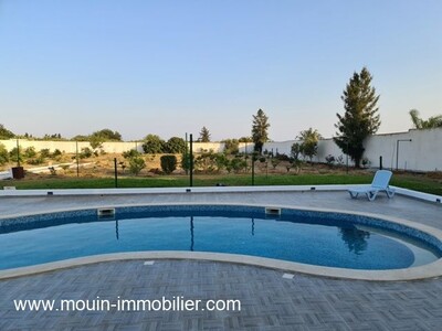 VILLA ASIL Hammamet vers Birbouregba