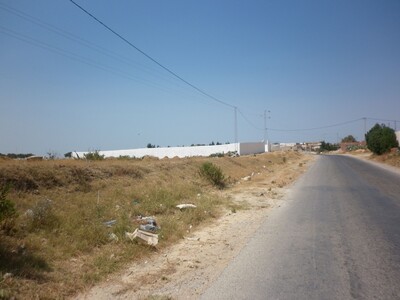 Terrain a la compagne de Hammamet
