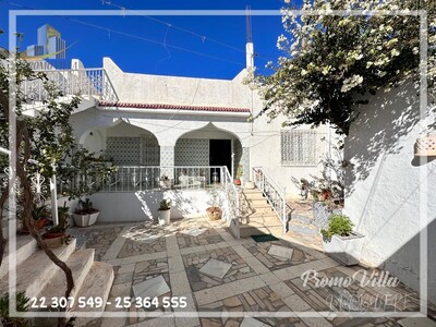 Maison plein pieds S+2 à Hammamet centre