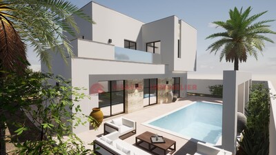 CONSTRUIRE UNE VILLA AVEC PISCINE À DJERBA EN TUNISIE ZU