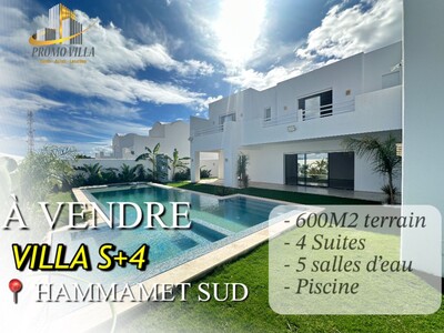 villa à 3min en face jinan Hammamet