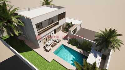 CONSTRUCTION VILLA EN ZONE URBAINE DJERBA TUNISIE