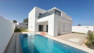 VILLA NEUVE À LA ZONE TOURISTIQUE DJERBA