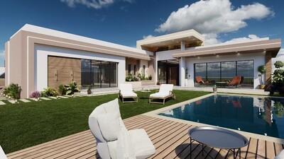Superficie terrain : 600m²