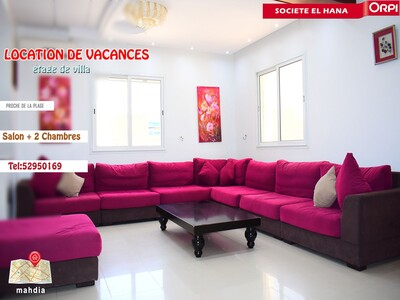 Étage De Villa À Coté Hôtel El Mahdi À Hiboun pour location vacan