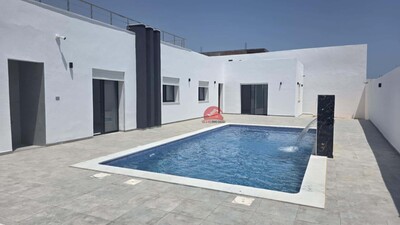 VILLA À VENDRE TITRE BLEU TEZDAINE DJERBA ZA
