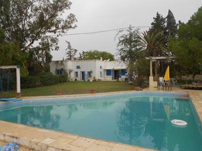 AL une villa avec piscine à hammamet