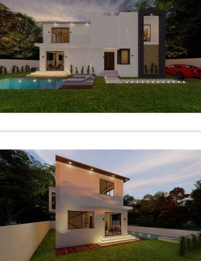 villa style américain S+4 avec piscine 430 m