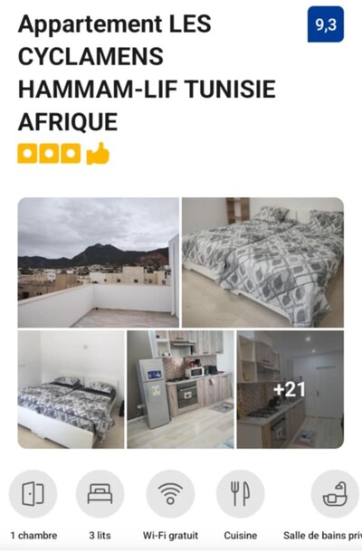 appartement beni khiar