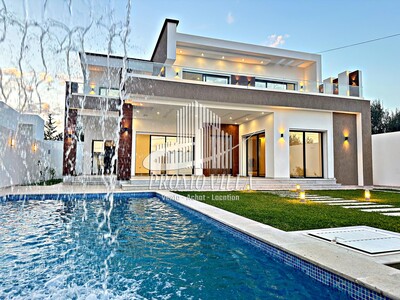 Une luxueuse villa sur 450m² de terrain