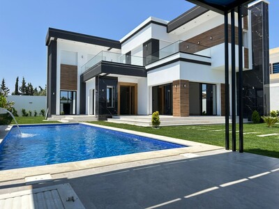 une belle demeure située à Hammamet Sud 500m² de terrain