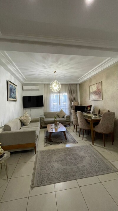 À vendre appartement S+2 au RDC 80 m² bien entretenu – Quartier