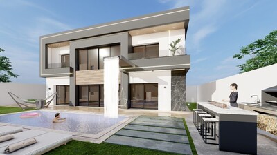 villa dans un quartier entourée des belles villas