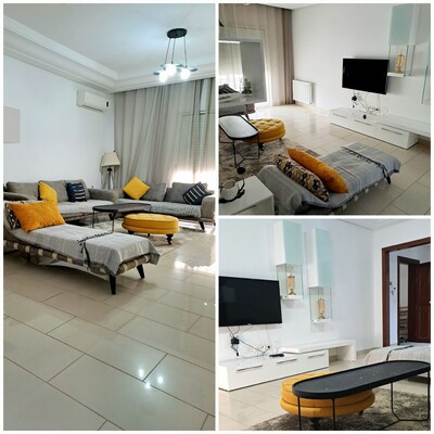 meublé Neuf cité Palmeraies l'aouina