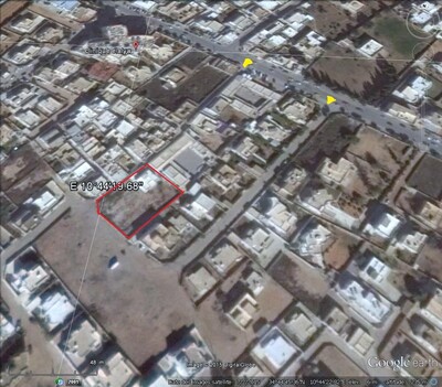Terrain de 1430 m² Route EL AIN km