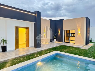 villa située à monchar 550m² de terrain