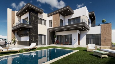 une charmante villa de style moderne 870DMD à débattre