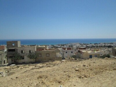 Terrain vue mer avec autorisation du bâtir a Hammamet