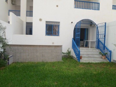Appartement RDC avec jardin dans rés avec piscine