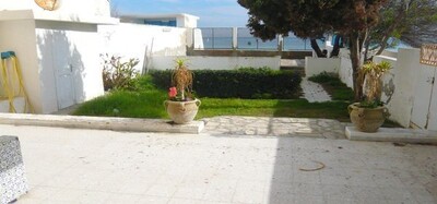 beautiful ground floor feet in water in Kantaoui
