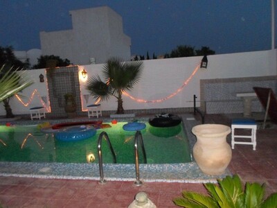 Av une belle villa à Hammamet pas loin de l'hôtel Miramar
