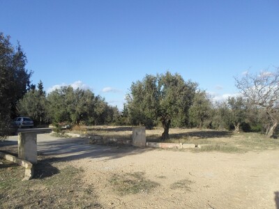 terrain avec un vue panoramique à la campagne de hammamet