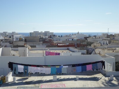 av appartement au centre ville hammamet avec magnifique vue mer