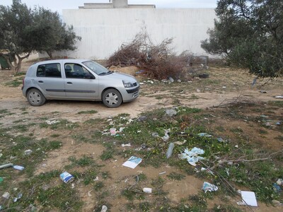 av terrain à hammamet nord dans une zone résidentielle