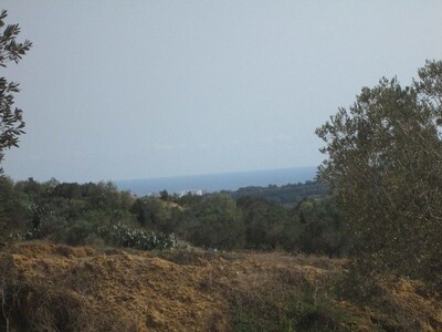 AV terrain vue de mer à Hawaria nabeul