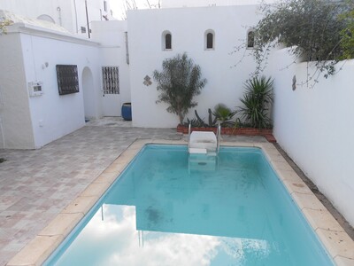 al coquette villa avec piscine à hammamet