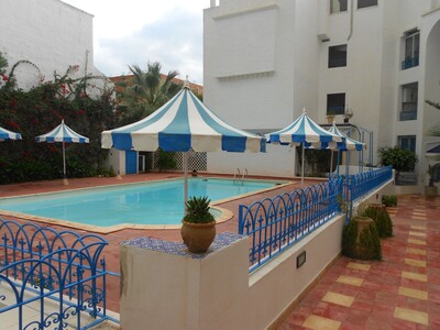 Duplex dans une résidence gardée avec belle piscine