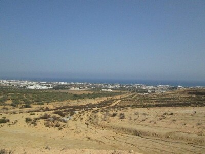 Hammamet Nord avec Vue Mer Terrain 8 hectares