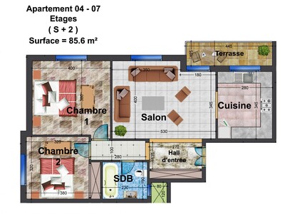 Appartements Miramar