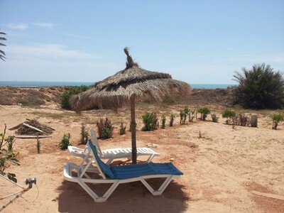 villa plain pied au bord de la mer Djerba